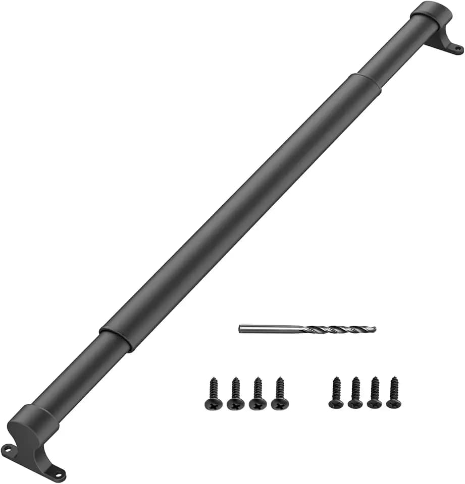Aluminum RV Screen Door Handle 17-29" Easy Grab/Pull/Push Crossbar
