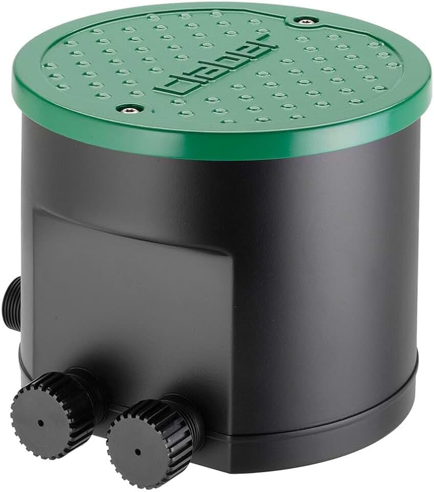 Claber Hydro-4, Vormontierter Schacht mit integriertem Bewässerungscomputer
