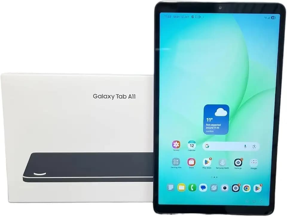 Samsung Galaxy Tab A11 4G LTE (2026) 64GB, 4GB, Wi-Fi + LTE | 8.7" 90Hz Android Tablet, Octa-core 6nm, Dual Speakers | International Model Unlocked for T-Mobile & GSM Only | 20W Charger Bundle (Gray)