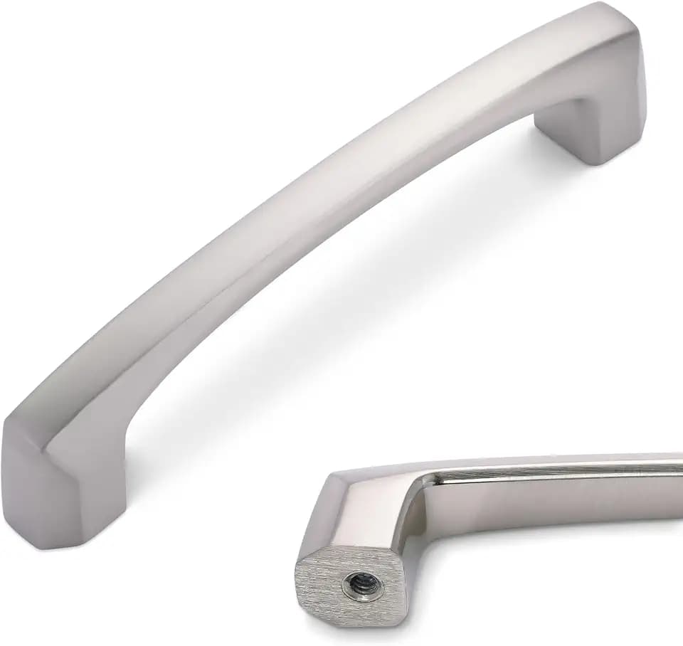 10 Pack 3 Inch Brushed Satin Nickel Kitchen Cabinet Handles