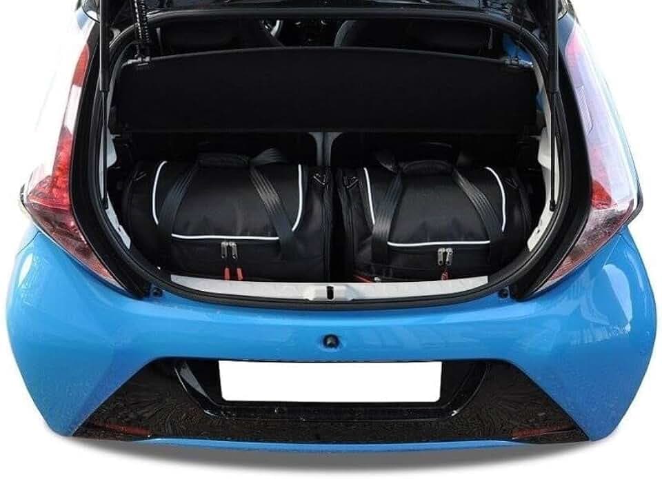 KJUST Dedizierte Kofferraumtaschen 1 stk kompatibel mit TOYOTA AYGO II (B4) 2014-2021