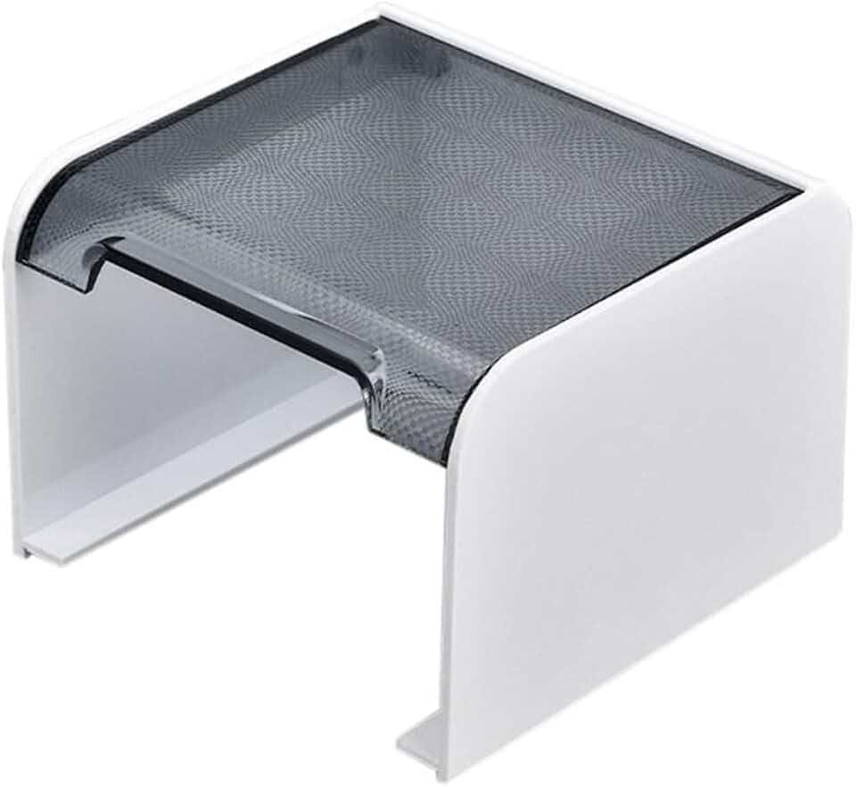 Zoegneer Regenabdeckung für Außensteckdosen mit 90-Grad-Design, Regenabdeckung, transparente Box, Spritzschutz, Außensteckdosen (grau)