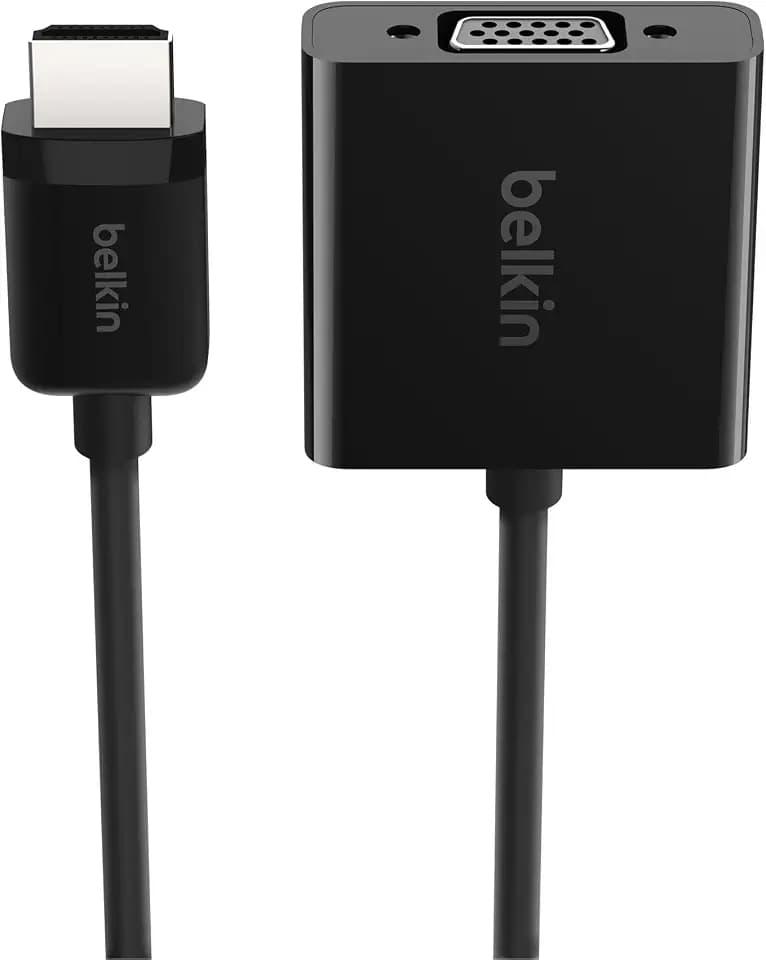 Belkin HDMI to VGA Adapter with Micro-USB Power & Audio Port