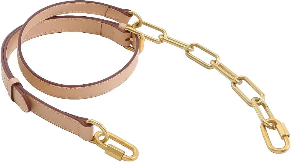 Genuine Leather Purse Strap Adjustable Replacement Crossbody Shoulder Bag Handbag