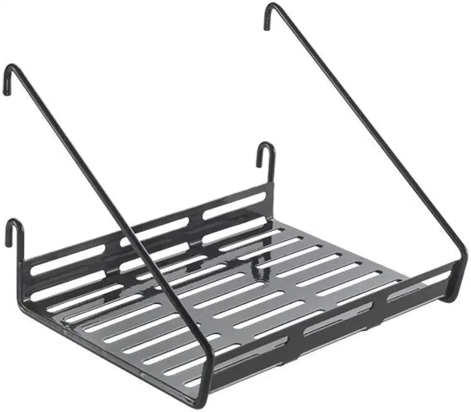 Metaltex Mural Line Ablage, schwarz, 18x15x12cm