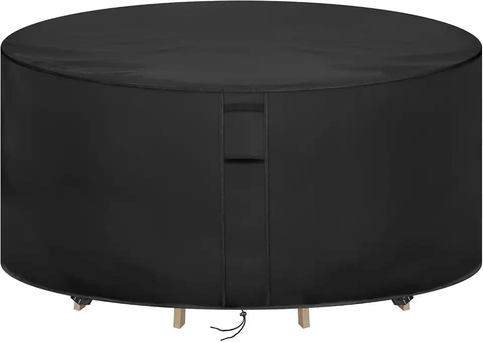Round Patio Furniture Covers Waterproof, 74" Dia x 36" H