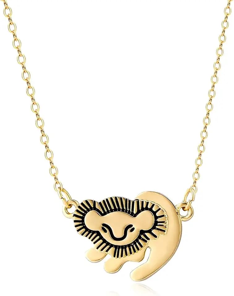 Brave Lion Necklace Courage Freedom Pendant for Women