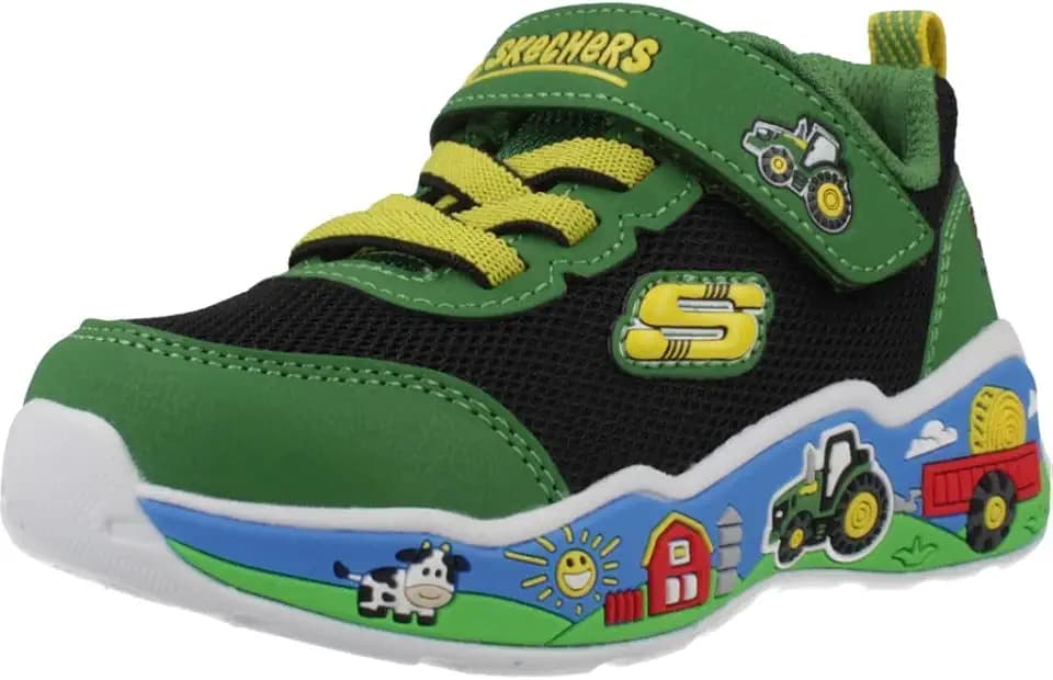 Skechers Jungen Play Scene Barn-Squad Buddiessports Shoes,Sneakers