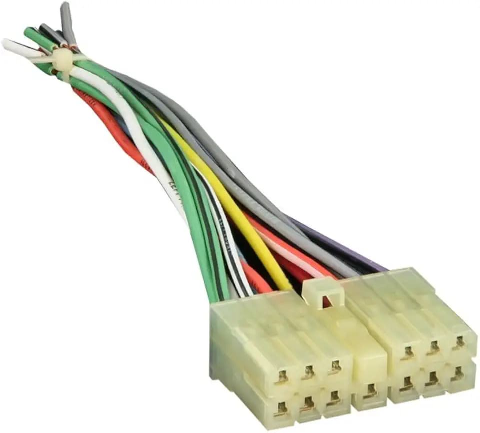 Metra 71-1002 Reverse Wiring Harness for 1989-1996 Jeep/Eagle Vehicles Factory Radio