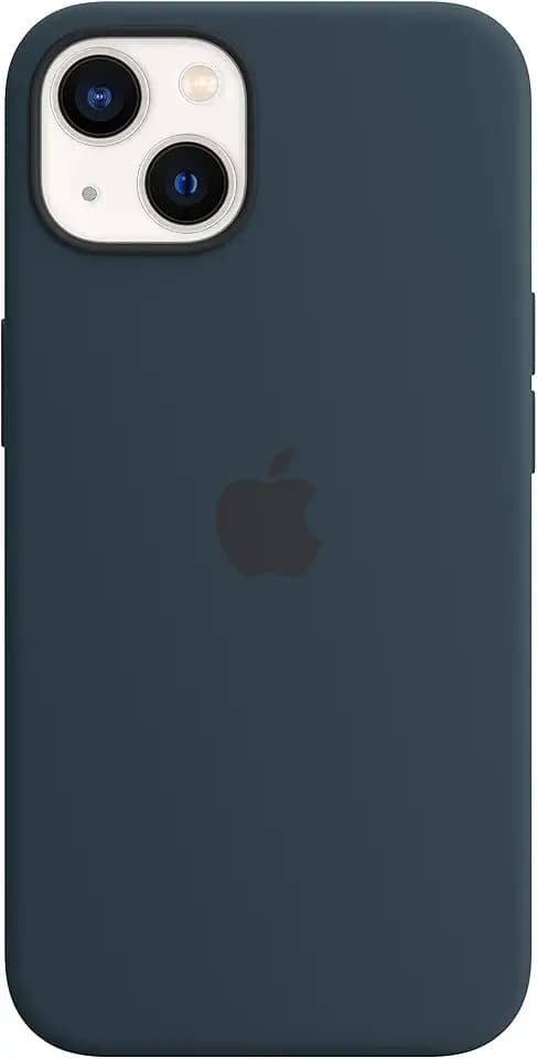 Apple iPhone 13 Silicone Case with MagSafe – Abyss Blue