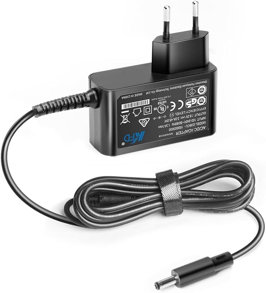 KFD Netzteil 15V 3A Ladegerät Ladekabel für Beoplay A2 Bang & Olufsen Play Beoplay A2 Charger B&O BEO A2 A3 2887 2916 Bluetooth Lautsprecher 1290935 1290936 1290937 1290963 DYS650-150280W-K Speaker