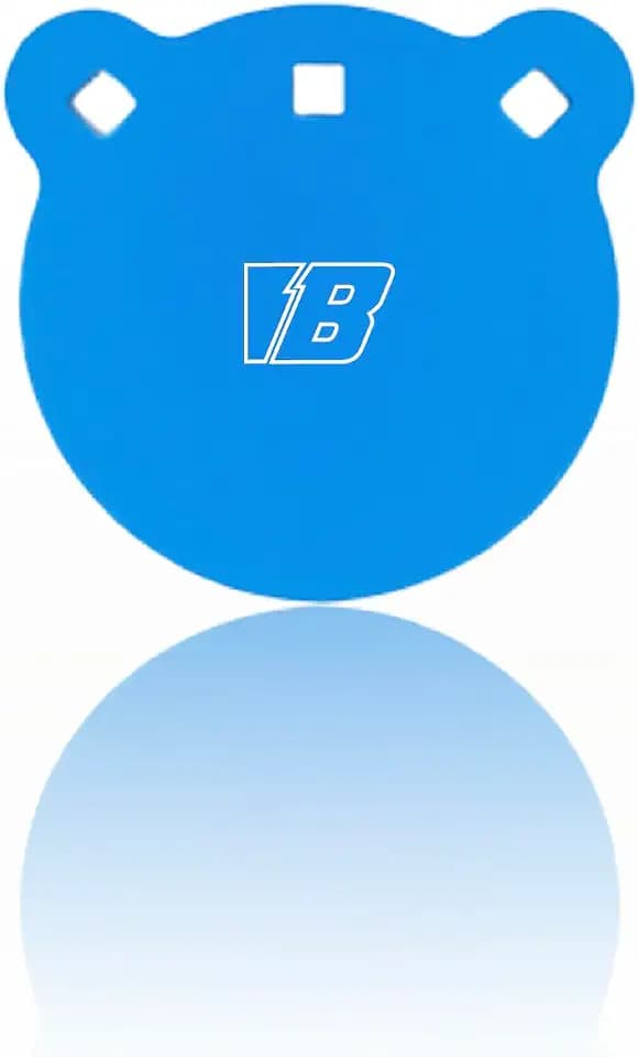 AR500/AR550 Laser Cut Steel Plate, Round or Silhouette Shooting for Handgun, Rifle, Shotgun, 5/16" or 3/8" or 1/2" Thick, Gong or Static Mount