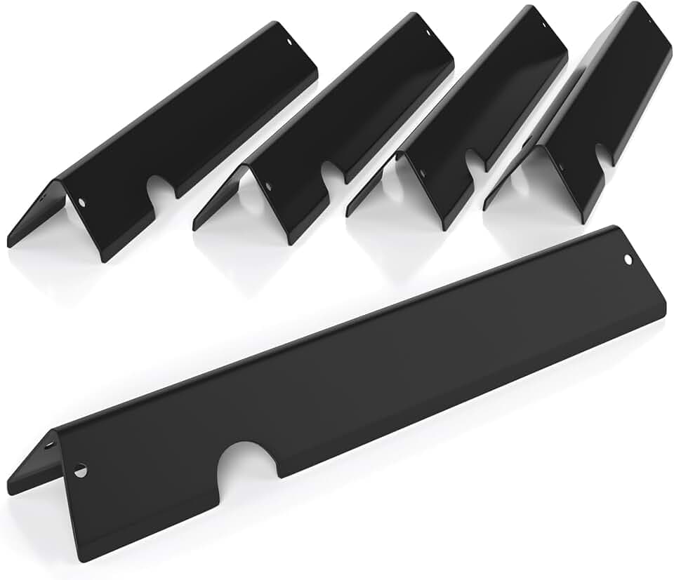 17.1" Flavorizer Bars for Weber Genesis II GS4 300 Series 3-Burner – Fits E-310/E-315/S-310/S-335, Replaces OEM 66795 – Porcelain-Enameled Steel, 5-Pack
