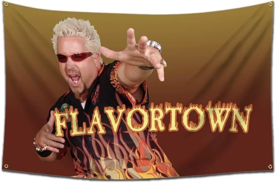 ENMOON Flavortown Funny Flag 3x5Ft for College Dorm Room Decor