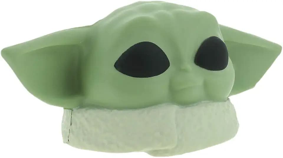 Grogu Baby Yoda Stressball - Offiziell Lizenziertes Star Wars Spielzeug, Muskelentspannung, Arthritisschutz & Stressabbau, Geschenk für Fans