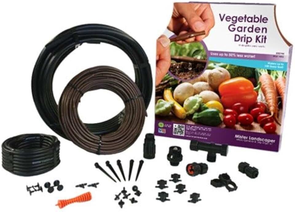 Mister Landscaper Vegetable Garden Drip Kit