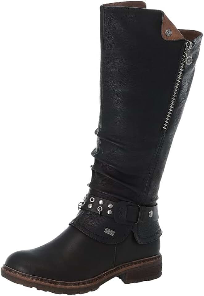 Rieker Damen 94789 Kniehohe Stiefel