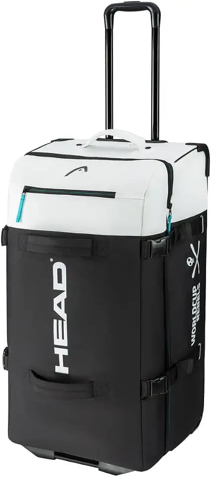 HEAD Rebels Travelbag Ski-Reisetasche, Schwarz/Weiß, 120L EU