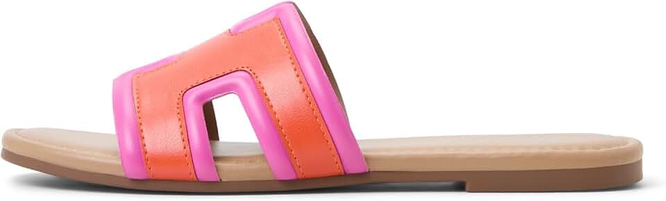 Call It Spring womens Kamiko Vegan H-band Flat Sandal