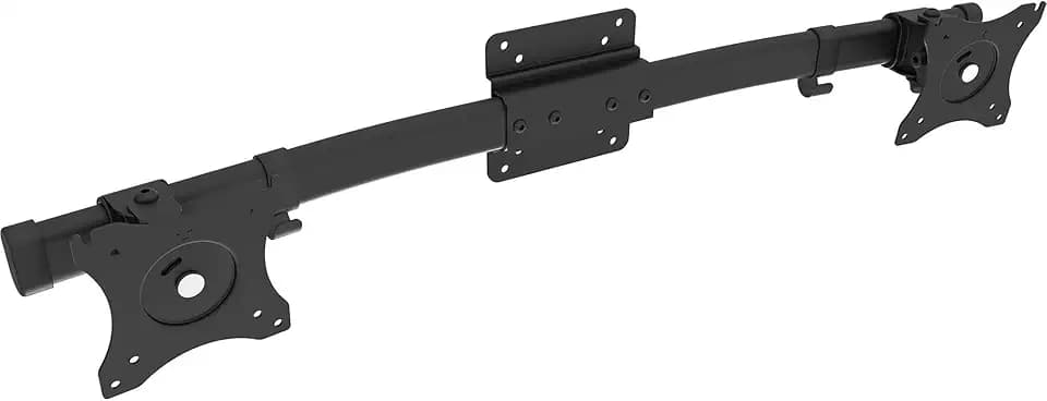 VIVO Dual-VESA-Halterungsadapter, horizontale Montagehalterung für 2 Monitor-Bildschirme bis 68,6 cm (27 Zoll), MOUNT-VW02A