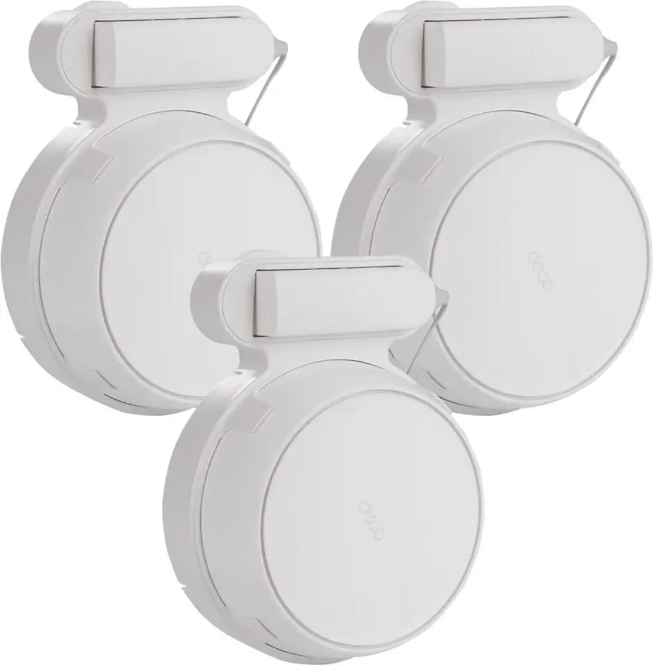 Wall Mount Bracket fo Deco WiFi 7, Router Wall Holder for TP-Link BE23/BE25/BE3600/BE5000, Cord Management and Space Saving.Easy Installation to TP-Link WiFi 7 System(3Pack)
