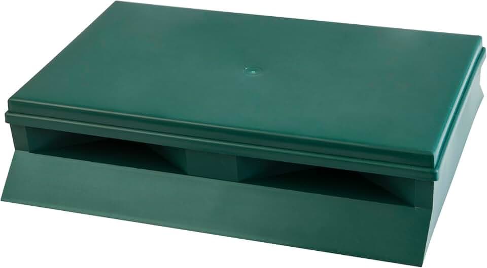 Windhager Schneckenfalle SLUG-Away, 20,5 x 26 x 6 cm, grün, ohne Chemie, haustierfreundlich, UV-beständiger Kunststoff, 02430