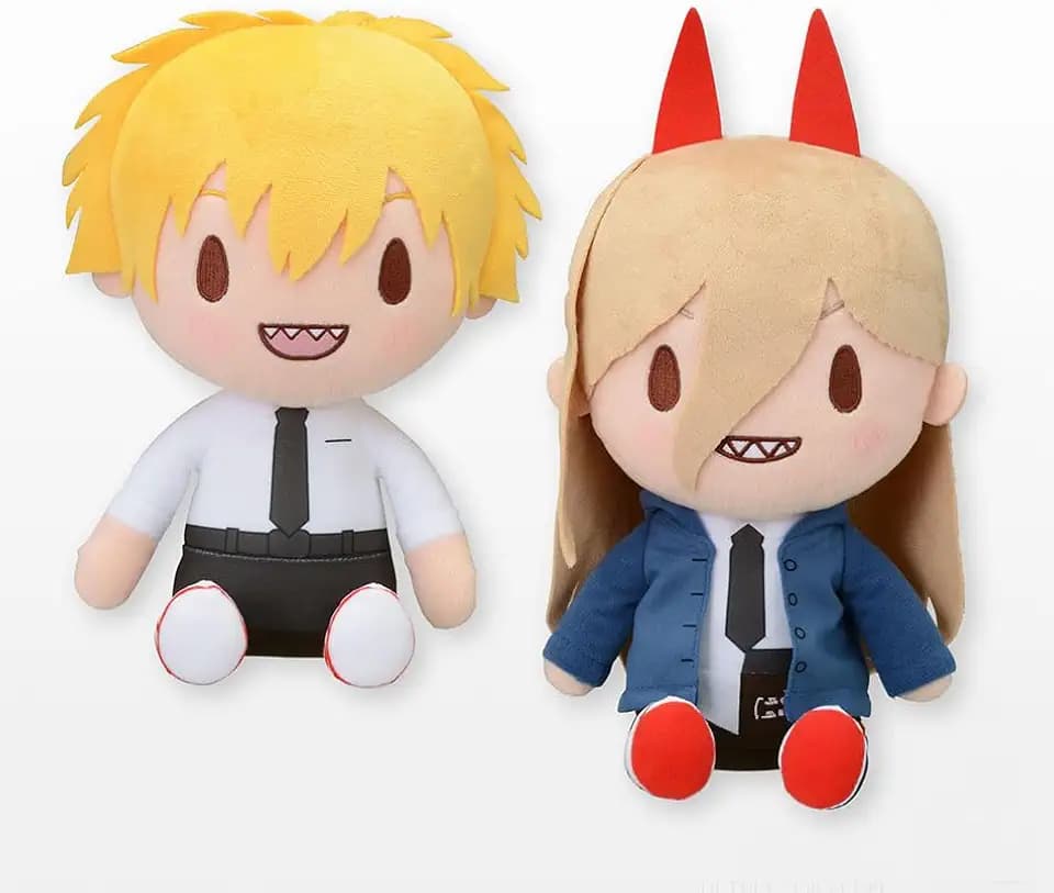 SEGA Chainsaw Man SP Plush feat. Sangatsu Youka Denji & Power-Blind Box- 1 of 2