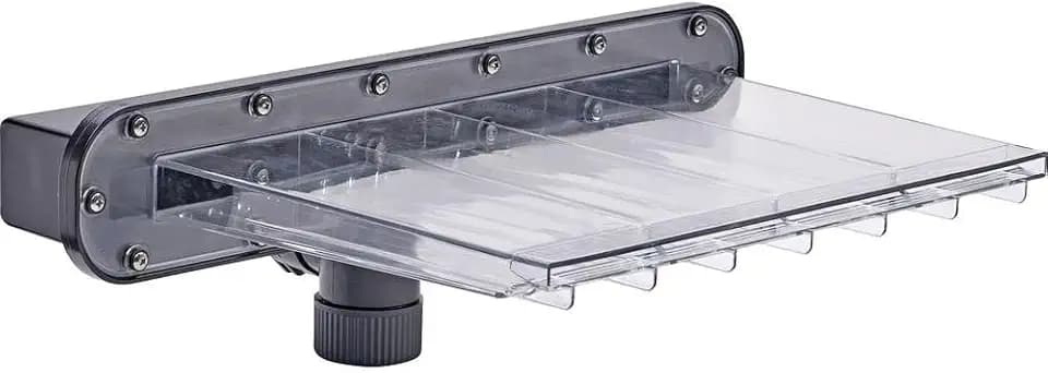 Pontec PondoFall LED - Quellelement inklusive LED-Leuchte in warmweiß / Auslauflippe für Bachlauf und Wasserfall