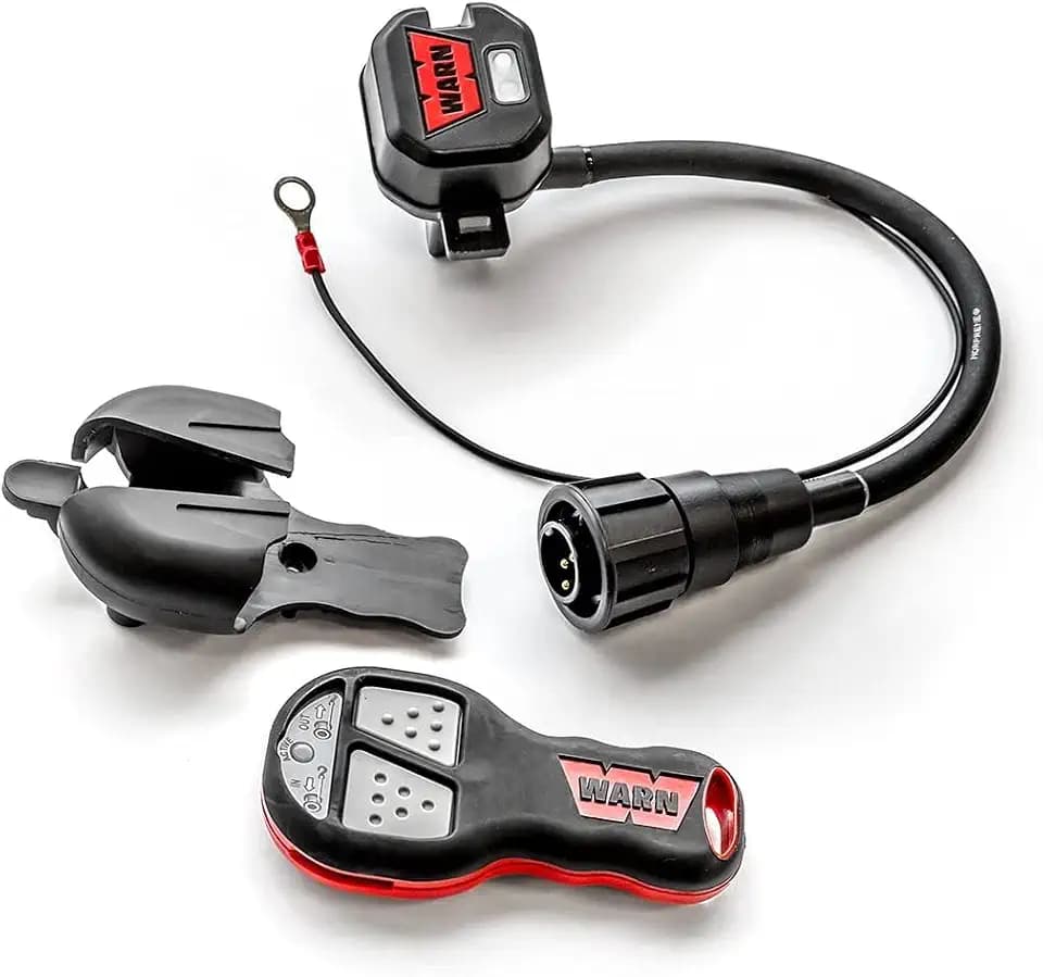 WARN 102230 Wireless Remote Kit, Fits: 12V and 24V Electric Industrial Series Winches