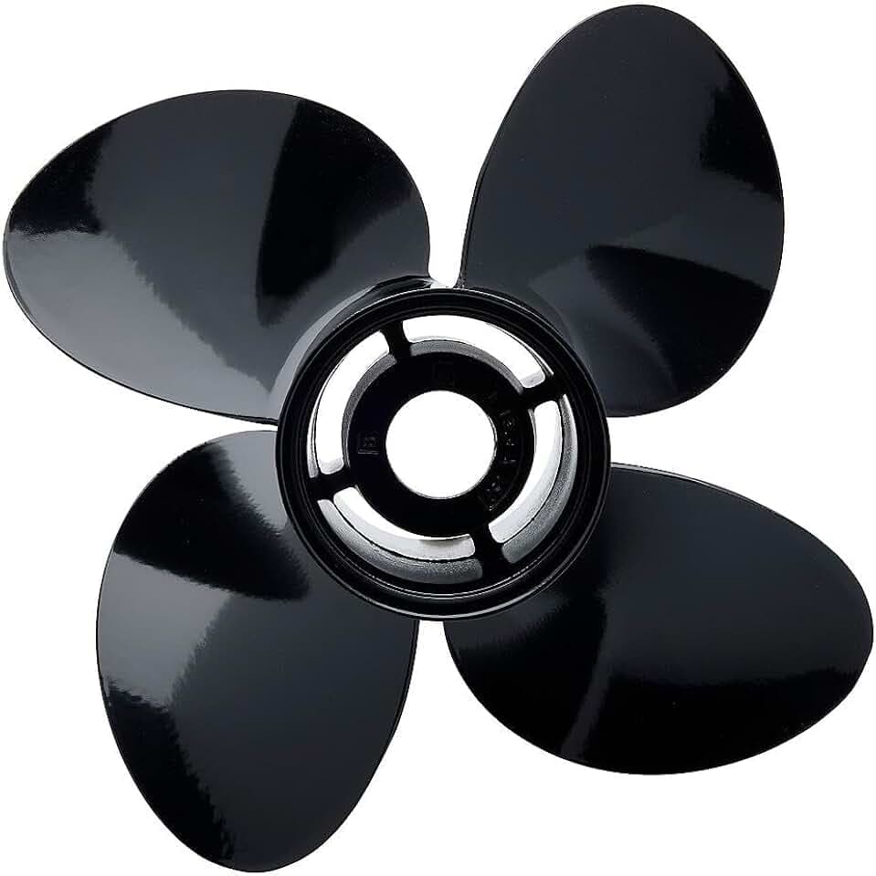 Quicksilver Nemesis 4-Blade Aluminum Propeller for Mercury and MerCruiser Engines