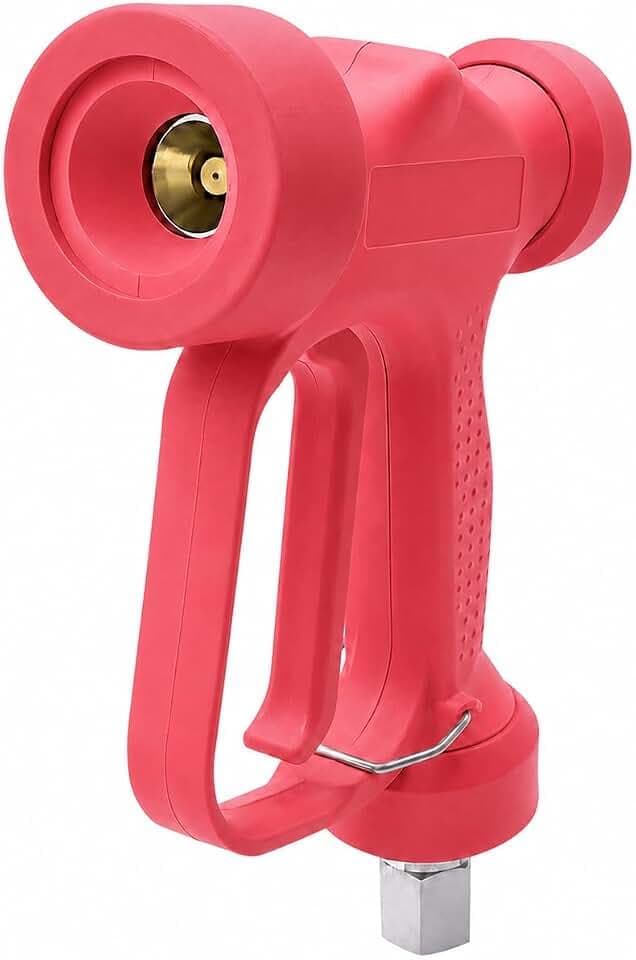 MINGOU Red Rear Entry Soft Wash Gun,350PSI 16GPM 1/2" BSP SS Swivel