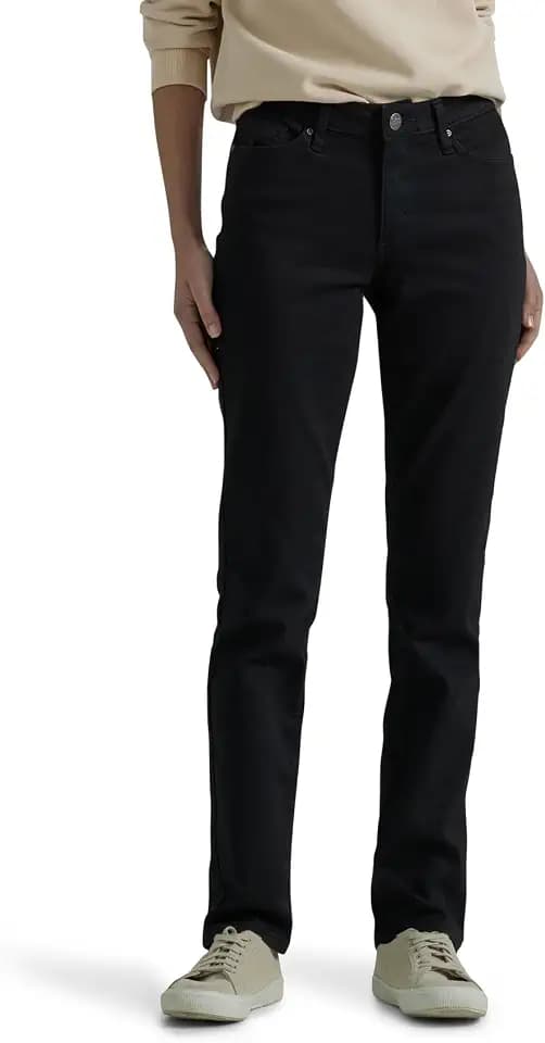 Lee Women's Legendary Mid Rise Straight Leg Jean