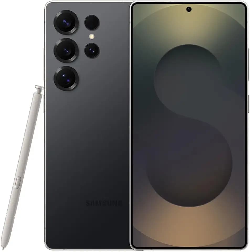 Samsung Galaxy S25 Ultra, 256GB Smartphone, Unlocked Android, AI Night Mode Camera, Snapdragon 8 Elite Fast Processor, 5000mAh Battery, Built-in S Pen, 2025, US 1 Yr Warranty, Titanium Black
