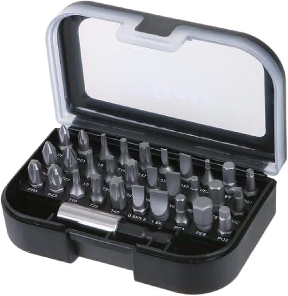 Beta BW 860EA/31 - Sortiment mit 30 schraubeinsätzen und magnetischem schraubeinsatzhalter, im kunststoffkasten