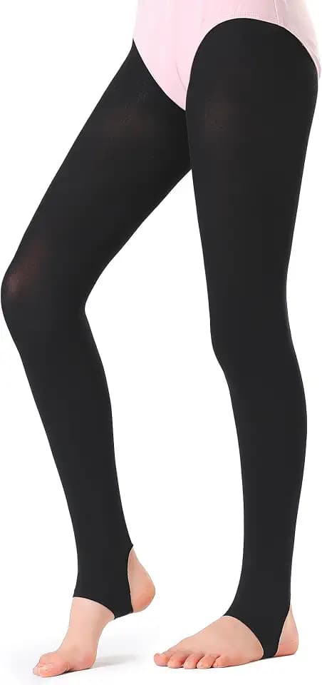 Stelle Girls Women Stirrup Ballet Tights for Dance Class Kids Adult