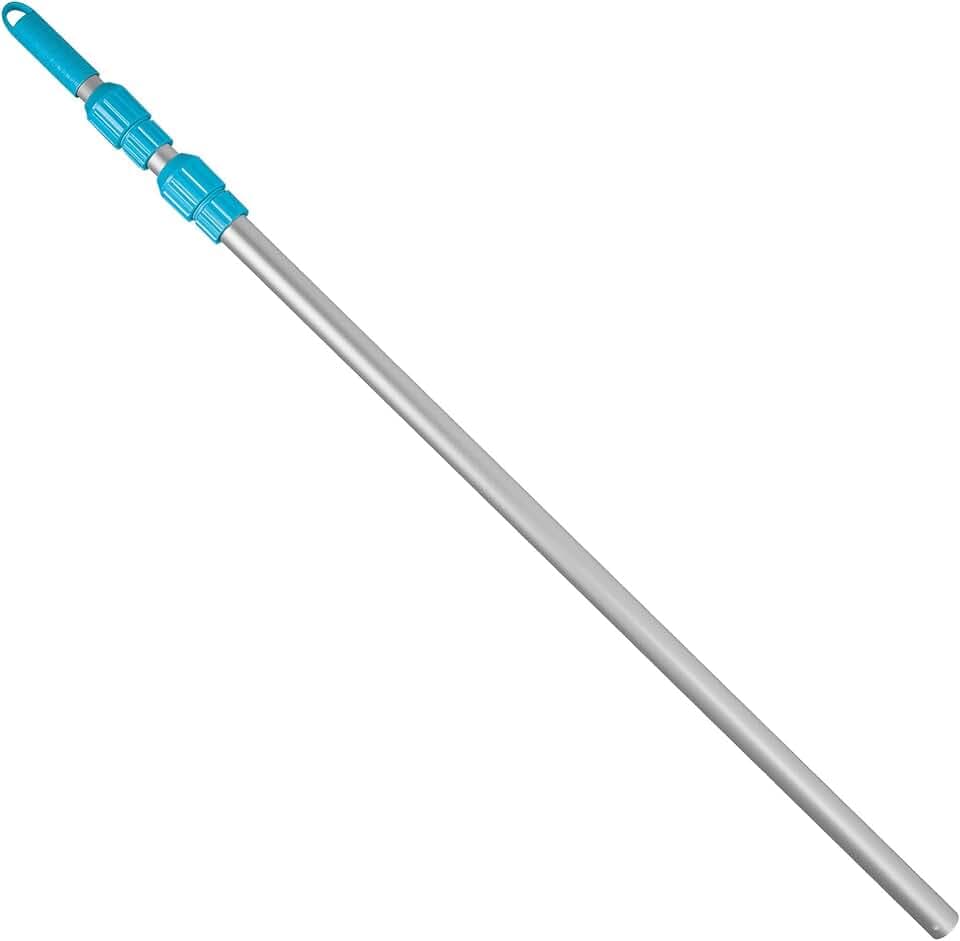 Intex Telescoping Aluminum Stiel - Poolzubehör - Alu Teleskopstange Poolreinigung - 279 cm