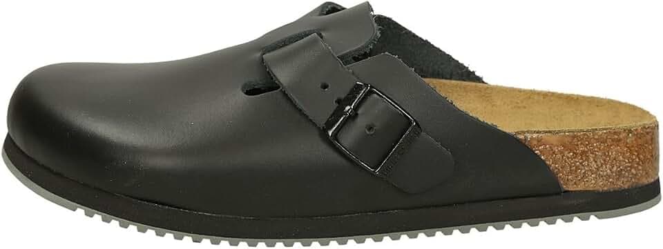 Birkenstock Unisex Boston Leder SoftfootbedClogs