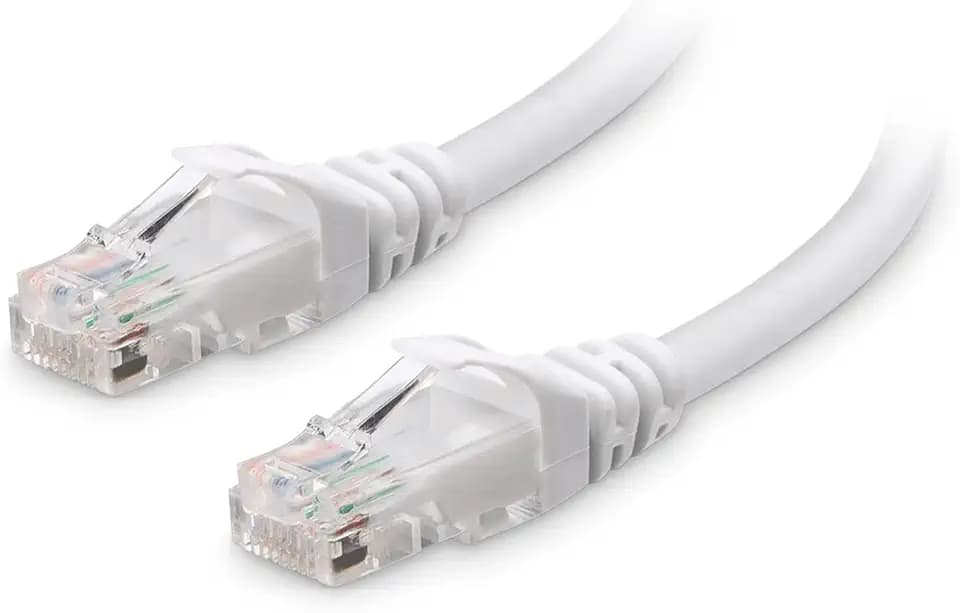 Cable Matters 10Gbps Snagless Cat 6 Ethernet Cable, 75ft, White