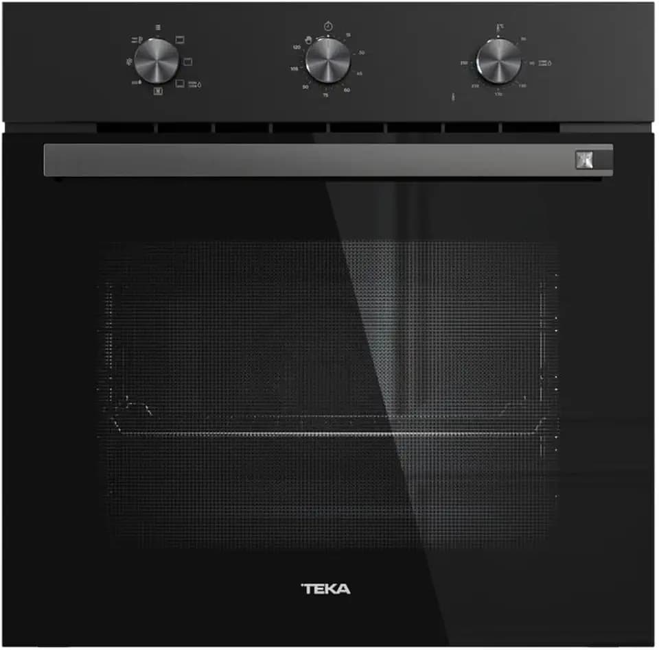 TEKA Multifunktionsofen, 60 cm, HydroClean ECO, 6 Funktionen, Führungsschienen Plus Extension, Kippschutz, Klasse A+, Modell NEO HSB 6150 FBK