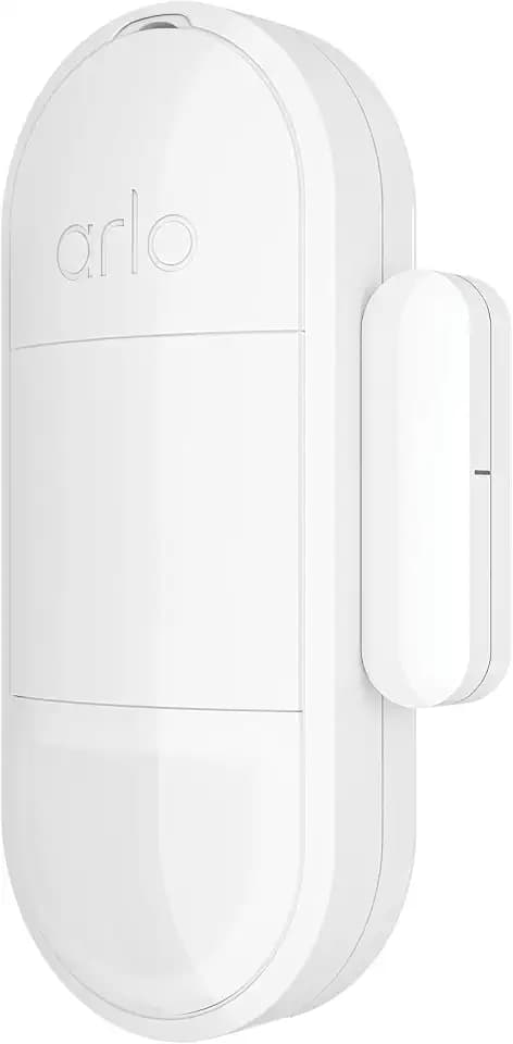 Arlo All-in-One Sensor - 8 in 1 with Open/Close Detection, Motion Sensor, Water Leak Detection, Freeze Detection, Tilt Detection, Smoke Alarm Listening, CO Alarm Listening - 1 Pack, Add-On, MS1001​