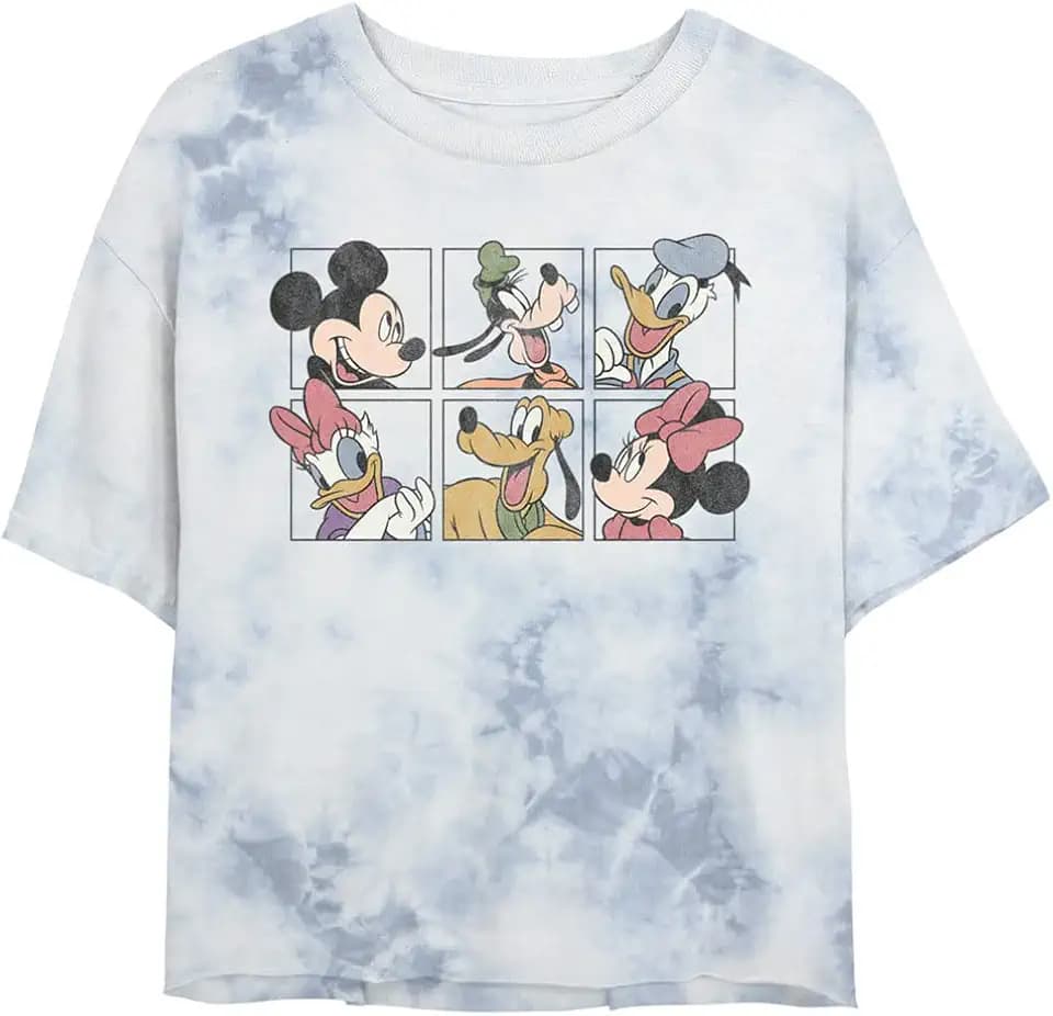 Disney Women's Mickey and Friends Grid