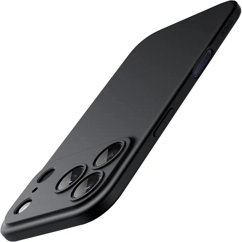 JETech Slim Case for iPhone 17 Pro, Black