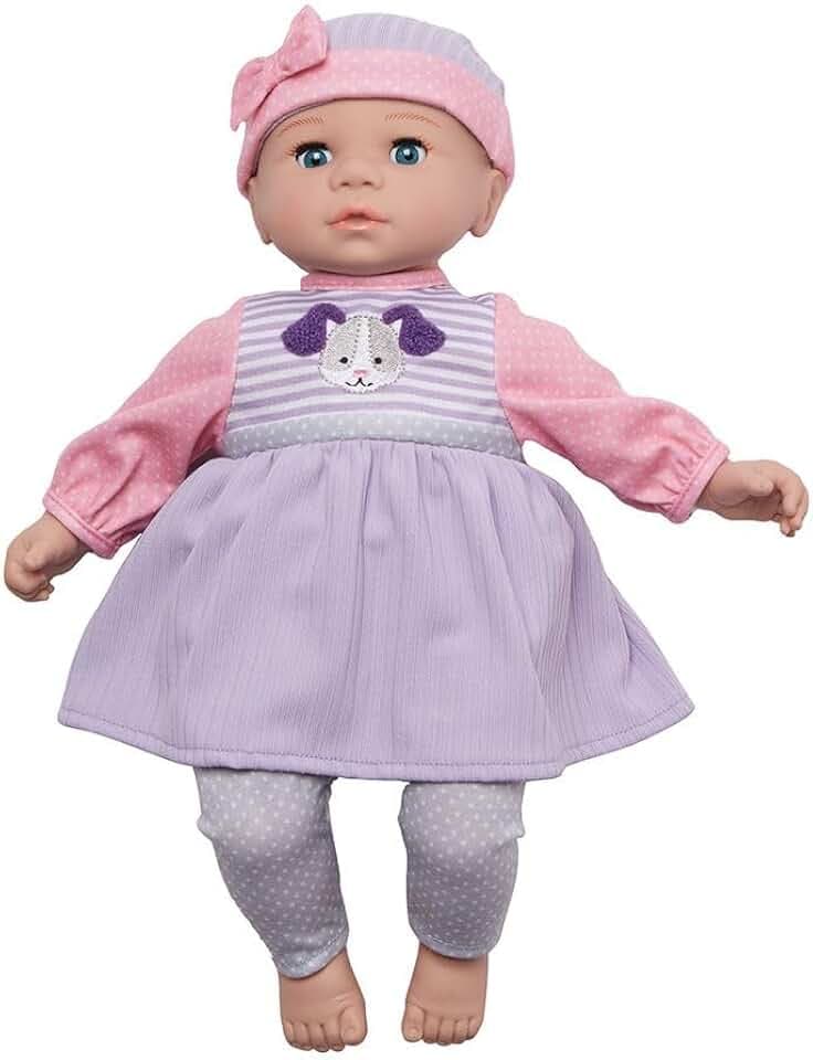 Madame Alexander 14-Inch Sweet Smiles Light Skin Tone Puppy Baby Doll
