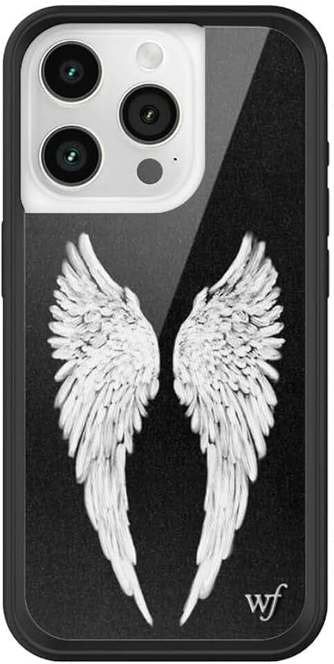 Wildflower Cases - iPhone 15 Pro Compatible - Angel Baby Black