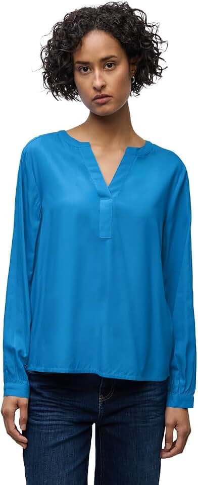 Street One Damen Split Neck Tunika