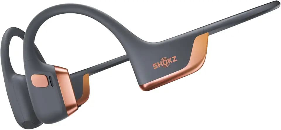 SHOKZ OpenRun Pro 2 Bone Conduction Headphone, Rose Gold, Free Gym Bag