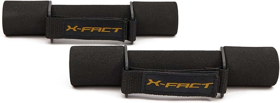 Soft-Hanteln – Set mit 2x 1 kg, ergonomische Schaumstoffgriffe für Laufen, Aerobic und Krafttraining