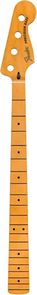 Fender Precision to Jazz Bass Conversion Neck, 20 Medium Jumbo Frets, Maple Fingerboard