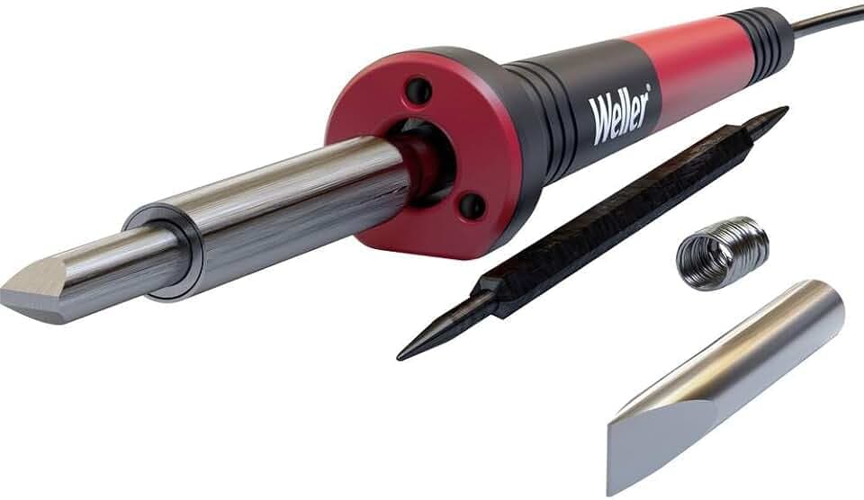 Weller WLIRPK8023C 80-Watt-Lötkolbenkit Rutschfester Griff, für Komfortables und Ermüdungsfreies Löten