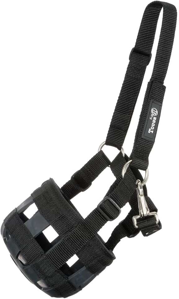 Tough1 Poly/Nylon Grazing Muzzle with Halter